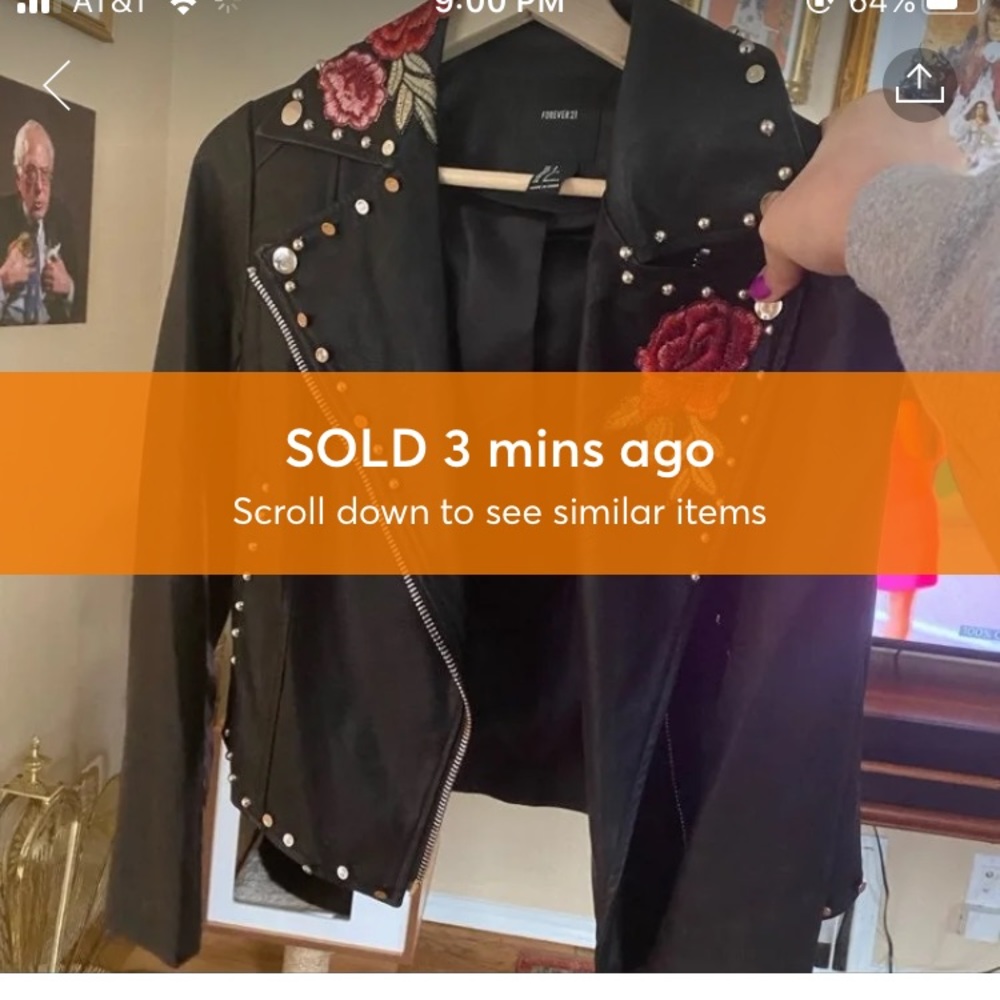 SOLD Leather jacket